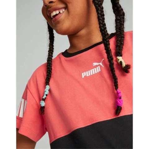 Koszulka Puma Power Colorblock Jr 670204 35 128 Koszulka Puma Power Colorblock Jr 670204 35 128