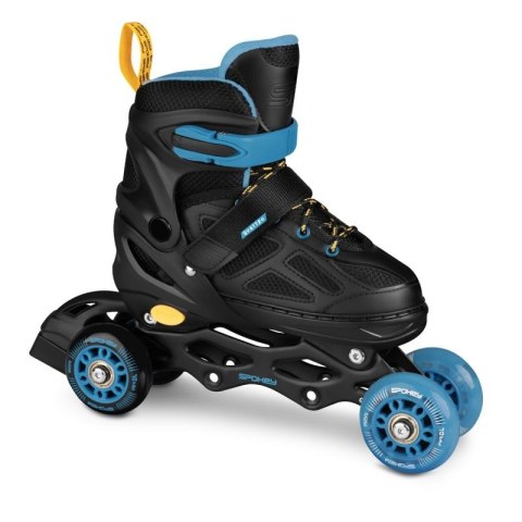 Łyżworolki Spokey Quattro 4IN1 SPK-943434 roz. 38-41 BK/DBL 38-41 Łyżworolki Spokey Quattro 4IN1 SPK-943434 roz. 38-41 BK/DBL 38-41