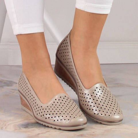 Półbuty na koturnie Potocki W SZ12018 WOL130B 38 Półbuty na koturnie Potocki W SZ12018 WOL130B 38