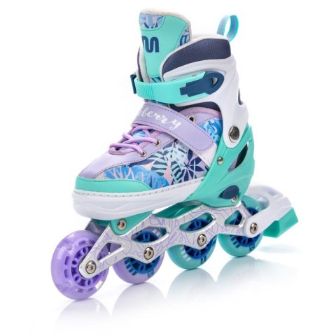 Rolki Meteor 4w1 Blueberry L 38-41 24385 uniw Rolki Meteor 4w1 Blueberry L 38-41 24385 uniw