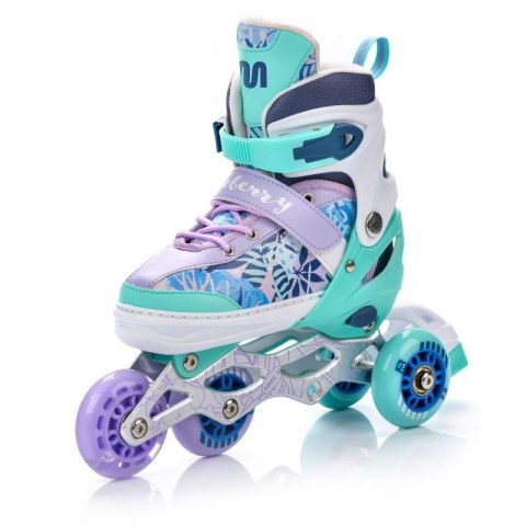 Rolki Meteor 4w1 Blueberry L 38-41 24385 uniw Rolki Meteor 4w1 Blueberry L 38-41 24385 uniw