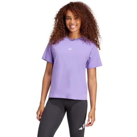Koszulka adidas Essentials Small Logo Cotton W JI6076 L Koszulka adidas Essentials Small Logo Cotton W JI6076 L
