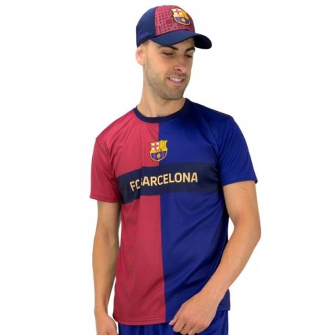 Czapka z daszkiem FC Barcelona bejsbolówka Cap Blaugrana Jr 5001GEXCNP OSFW Czapka z daszkiem FC Barcelona bejsbolówka Cap Blaugrana Jr 5001GEXCNP OSFW
