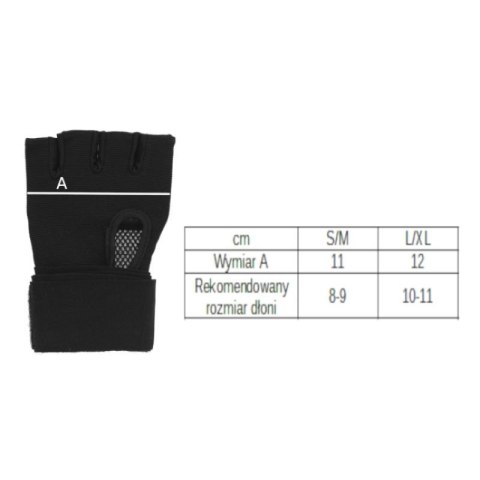 Bandaże bokserskie żelowe Masters BBŻ-MFE-1 13081-1S/M L/XL Bandaże bokserskie żelowe Masters BBŻ-MFE-1 13081-1S/M L/XL