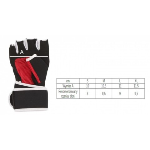 Rękawiczki neoprenowe z żelem MASTERS RBB-N-MFE 13073-01M L Rękawiczki neoprenowe z żelem MASTERS RBB-N-MFE 13073-01M L