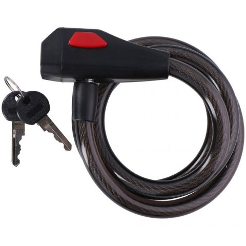 Zapięcie rowerowe Dunlop spiral cable lock 12 mm 150 cm ST 75570 N/A