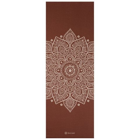 Mata do Jogi Gaiam Intense Rust Sundial Flower 5mm 65733 N/A Mata do Jogi Gaiam Intense Rust Sundial Flower 5mm 65733 N/A