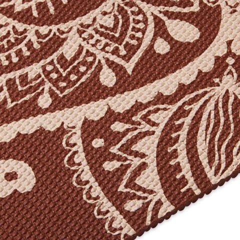 Mata do Jogi Gaiam Intense Rust Sundial Flower 5mm 65733 N/A Mata do Jogi Gaiam Intense Rust Sundial Flower 5mm 65733 N/A