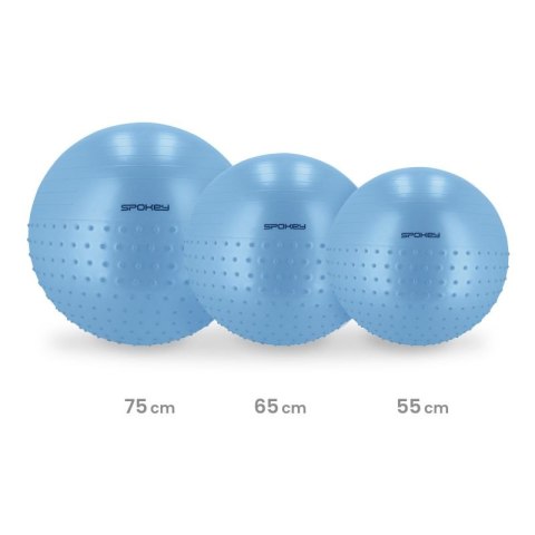 Piłka gimnastyczna Spokey Half Fit 55cm SPK-943627 55 CM Piłka gimnastyczna Spokey Half Fit 55cm SPK-943627 55 CM