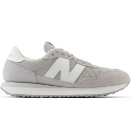 Sneakersy męskie New Balance 237 buty sportowe zamszowe szare (MS237LGG) 43.0