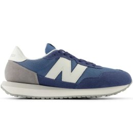 Sneakersy męskie New Balance 237 zamszowe buty sportowe niebieskie (MS237LBW) 44.0