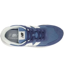Sneakersy męskie New Balance 237 zamszowe buty sportowe niebieskie (MS237LBW) 44.0