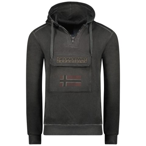 Bluza Geographical Norway Gymclass EO Tiedye Badge M WU8270H-GNO-BLACK M