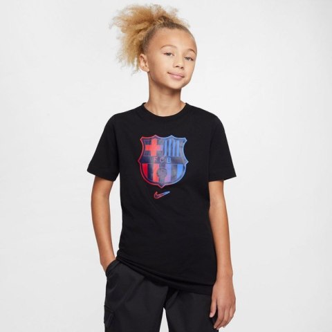 Koszulka Nike FC Barcelona Crest Tee Jr FZ0034-010 XL (158-170) Koszulka Nike FC Barcelona Crest Tee Jr FZ0034-010 XL (158-170)