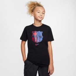 Koszulka Nike FC Barcelona Crest Tee Jr FZ0034-010 M (137-147)