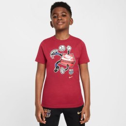 Koszulka Nike FC Barcelona Character Tee Jr FZ0173-620 XL
