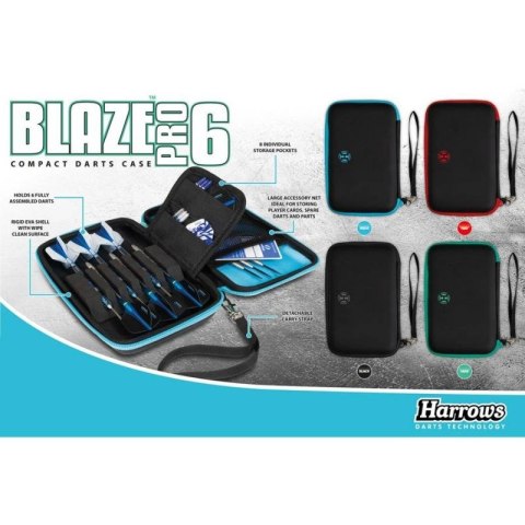 Pokrowiec na rzutki Harrows Blaze Pro 6 Case N/A Pokrowiec na rzutki Harrows Blaze Pro 6 Case N/A