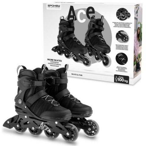Rolki Spokey Ace SPK-944787 r. 45 45 Rolki Spokey Ace SPK-944787 r. 45 45