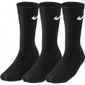 Skarpety Nike Value Cotton 3pak SX4508-001 38-42 Skarpety Nike Value Cotton 3pak SX4508-001 38-42