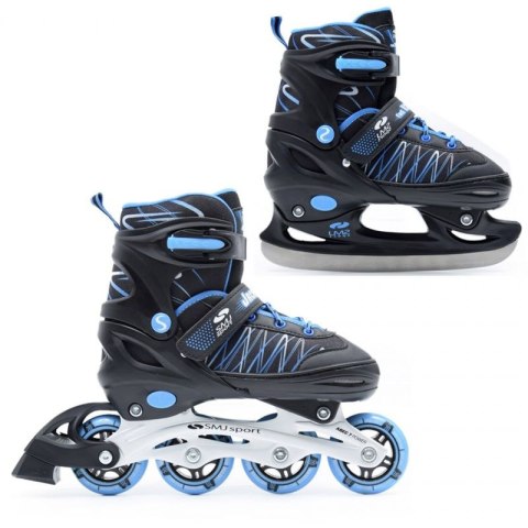 Łyżworolki SMJ UT 103 Jack 2w1 38-41