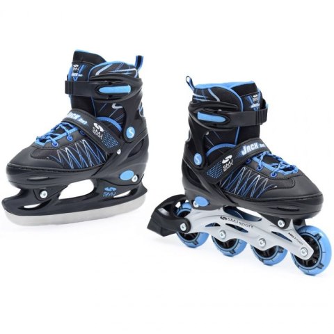 Łyżworolki SMJ UT 103 Jack 2w1 38-41 Łyżworolki SMJ UT 103 Jack 2w1 38-41