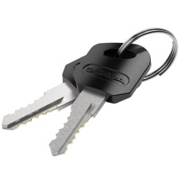 Zapięcie rowerowe Gerda linka, korpus okrągły, Flex 1000/8K OSFL010000806K2ZP N/A