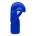 Rękawice bokserskie turniejowe adidas z atestem IBA niebieskie 10 oz