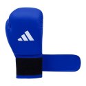 Rękawice bokserskie turniejowe adidas z atestem IBA niebieskie 10 oz