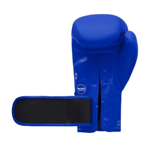 Rękawice bokserskie turniejowe adidas z atestem IBA niebieskie 10 oz Rękawice bokserskie turniejowe adidas z atestem IBA niebieskie 10 oz