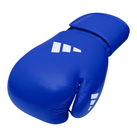Rękawice bokserskie turniejowe adidas z atestem IBA niebieskie 10 oz Rękawice bokserskie turniejowe adidas z atestem IBA niebieskie 10 oz