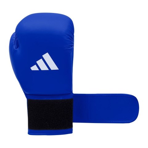 Rękawice bokserskie turniejowe adidas z atestem IBA niebieskie 10 oz Rękawice bokserskie turniejowe adidas z atestem IBA niebieskie 10 oz