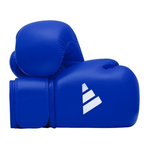 Rękawice bokserskie turniejowe adidas z atestem IBA niebieskie 10 oz Rękawice bokserskie turniejowe adidas z atestem IBA niebieskie 10 oz