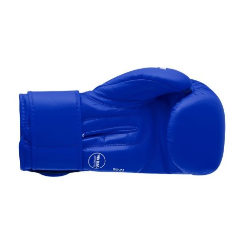 Rękawice bokserskie turniejowe adidas z atestem IBA niebieskie 10 oz Rękawice bokserskie turniejowe adidas z atestem IBA niebieskie 10 oz