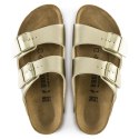 Klapki damskie Birkenstock Arizona Birko-Flor Gold złote regular szerokie (1016110) 37.0
