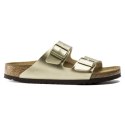 Klapki damskie Birkenstock Arizona Birko-Flor Gold złote regular szerokie (1016110) 41.0
