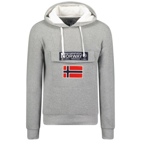 Bluza Geographical Norway Gadrien DB 054 M WW6114H/GN/Blended Grey / White 3XL