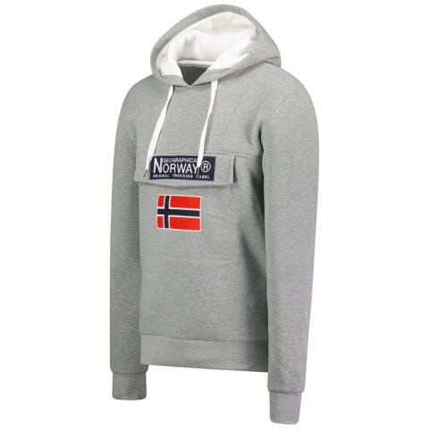 Bluza Geographical Norway Gadrien DB 054 M WW6114H/GN/Blended Grey / White M Bluza Geographical Norway Gadrien DB 054 M WW6114H/GN/Blended Grey / White M