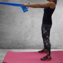 GUMA FITNESS PROFIT LONG MEDIUM 200x15x0,45cm niebieska DK 2227 N/A
