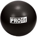 Piłka gimnastyczna PROfit 85cm czarna z pompką DK2102 N/A