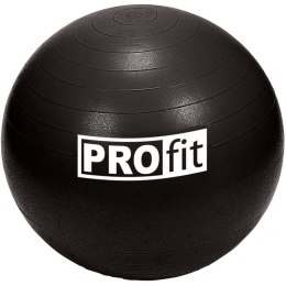 Piłka gimnastyczna PROfit 85cm czarna z pompką DK2102 N/A