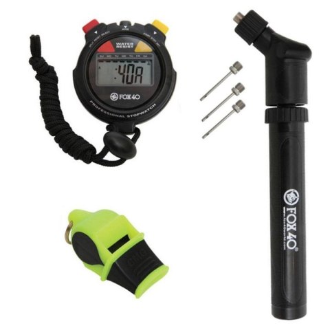 Gwizdek, stoper pompka - Zestaw Fox 40 trenerski 6906-0600 piłka nożna Gwizdek, stoper pompka - Zestaw Fox 40 trenerski 6906-0600 piłka nożna
