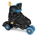Łyżworolki Spokey Quattro 4IN1 SPK-943433 roz. 34-37 BK/DBL 34-37