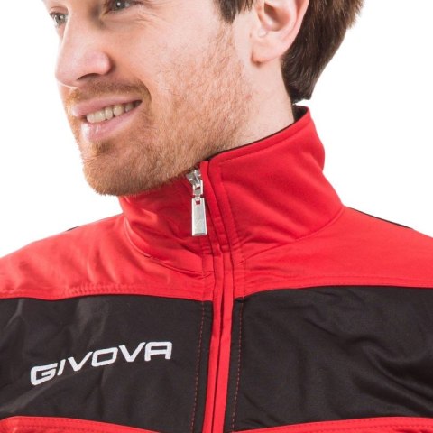 Dres Givova Tuta Visa TR018 1210 czerwony/czarny 2XL Dres Givova Tuta Visa TR018 1210 czerwony/czarny 2XL