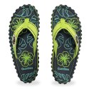 Japonki Gumbies Islander Flip-Flops Lime Hibiscus GU-FFISL148 42