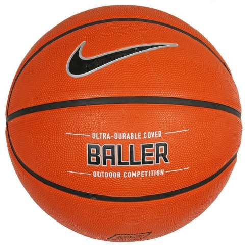 Piłka koszykowa 7 Nike Baller 8P N.KI.32.855.07-S pomarańczowy Piłka koszykowa 7 Nike Baller 8P N.KI.32.855.07-S pomarańczowy