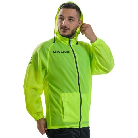 Kurtka Givova Rain Basico Fluo RJ001 0019 2XS Kurtka Givova Rain Basico Fluo RJ001 0019 2XS