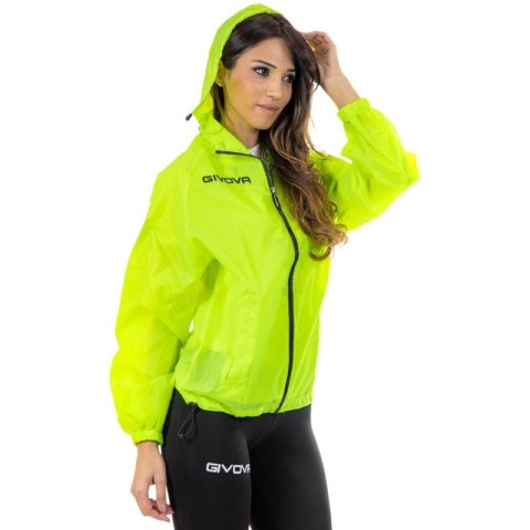 Kurtka Givova Rain Basico Fluo RJ001 0019 XL Kurtka Givova Rain Basico Fluo RJ001 0019 XL