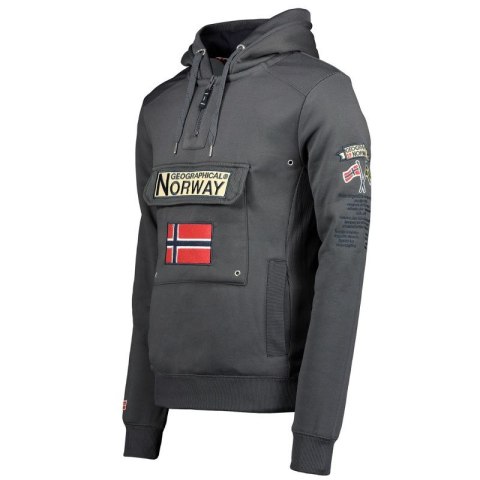 Bluza Geographical Norway Gymclass DB 100 M WU4190H-GN-DARKGREY M Bluza Geographical Norway Gymclass DB 100 M WU4190H-GN-DARKGREY M
