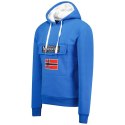 Bluza Geographical Norway Gadrien DB 054 M WW6115H/GN-Royal Blue / White L