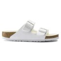 Klapki damskie/męskie Birkenstock Arizona Birko-Flor Regular na szeroką stopę na lato białe (1019061) 43.0